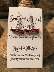 Soccer Shoe Earrings