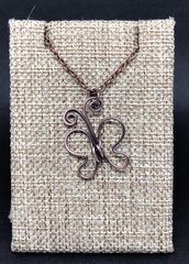 Copper Butterfly Necklace