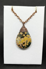 Ocean Jasper Pendant Necklace